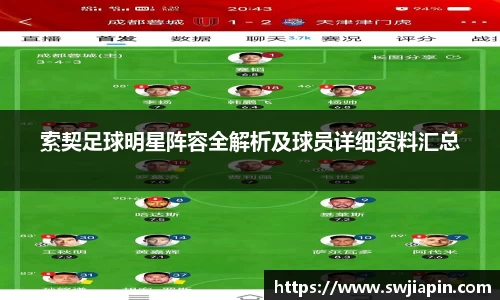 索契足球明星阵容全解析及球员详细资料汇总